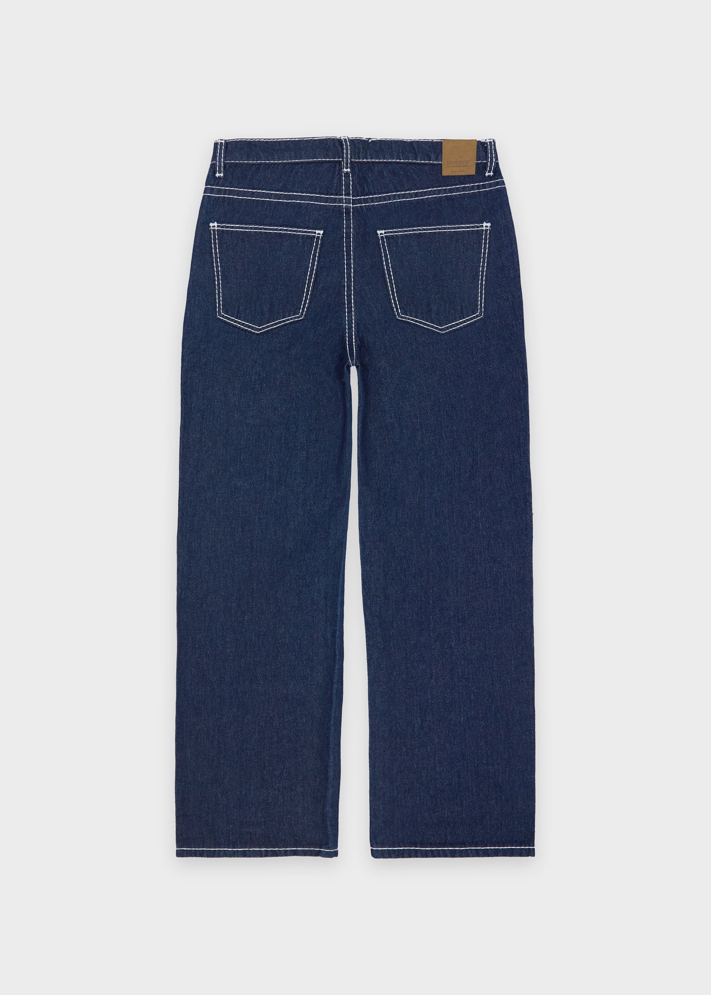 Vince Contrast Baggy Jeans