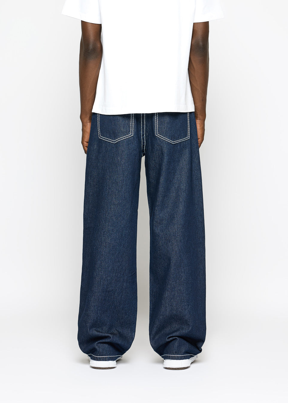 Vince Contrast Baggy Jeans