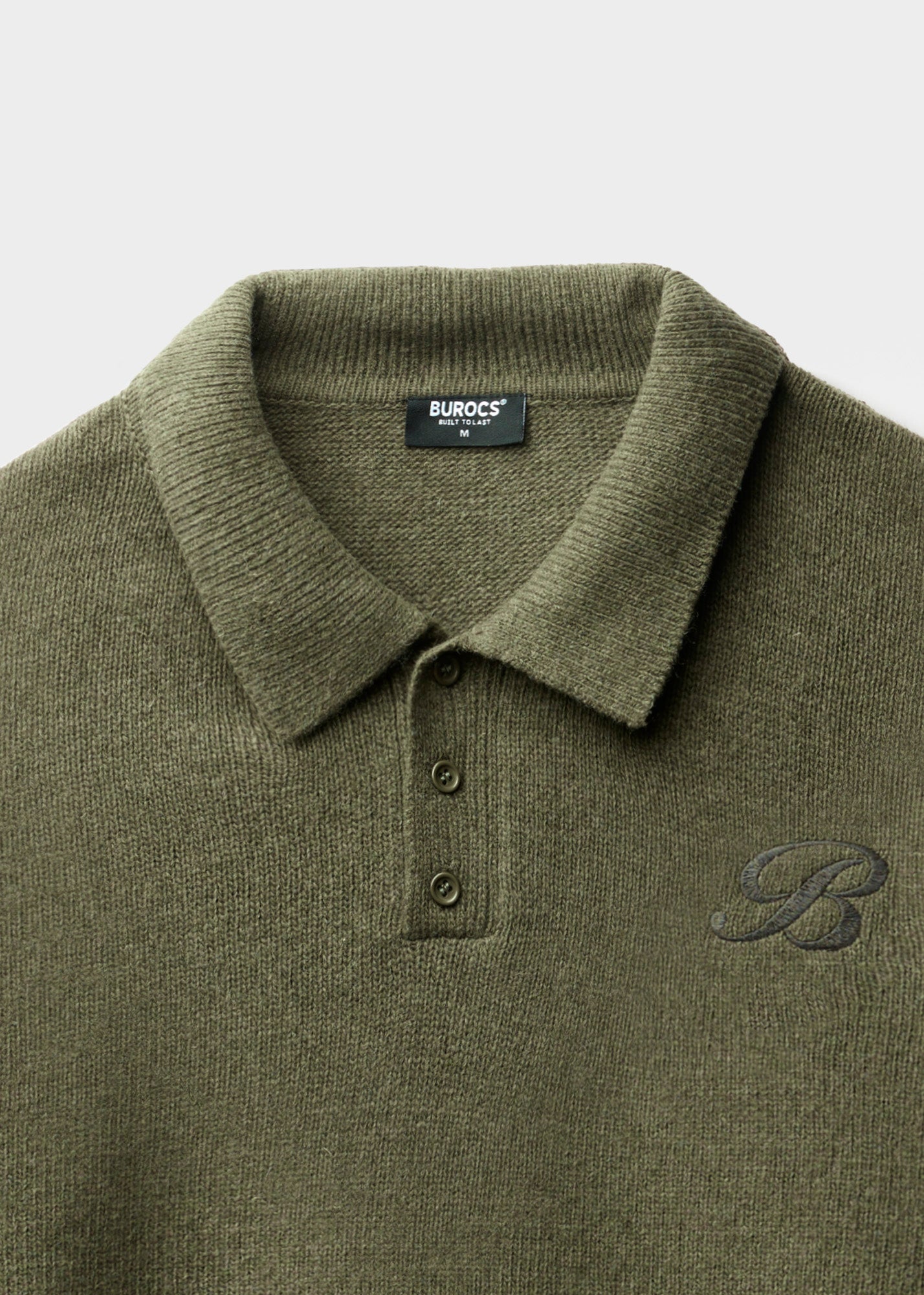 Wool Polo Sweater