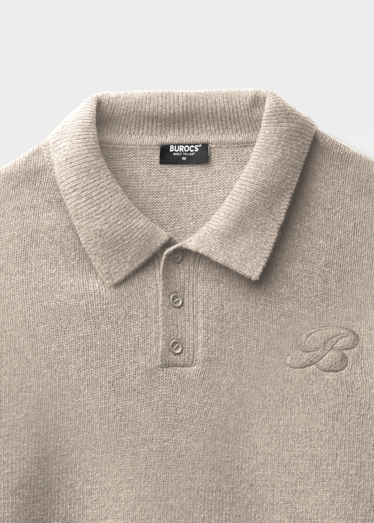 Wool Polo Sweater