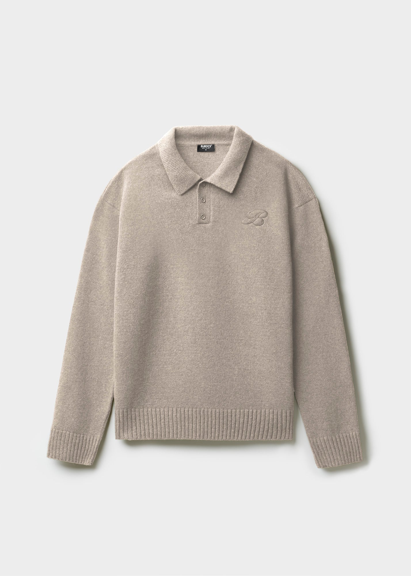 Wool Polo Sweater