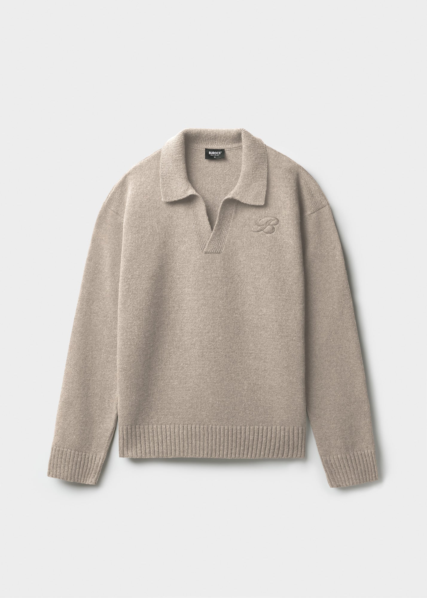 Wool Polo Sweater