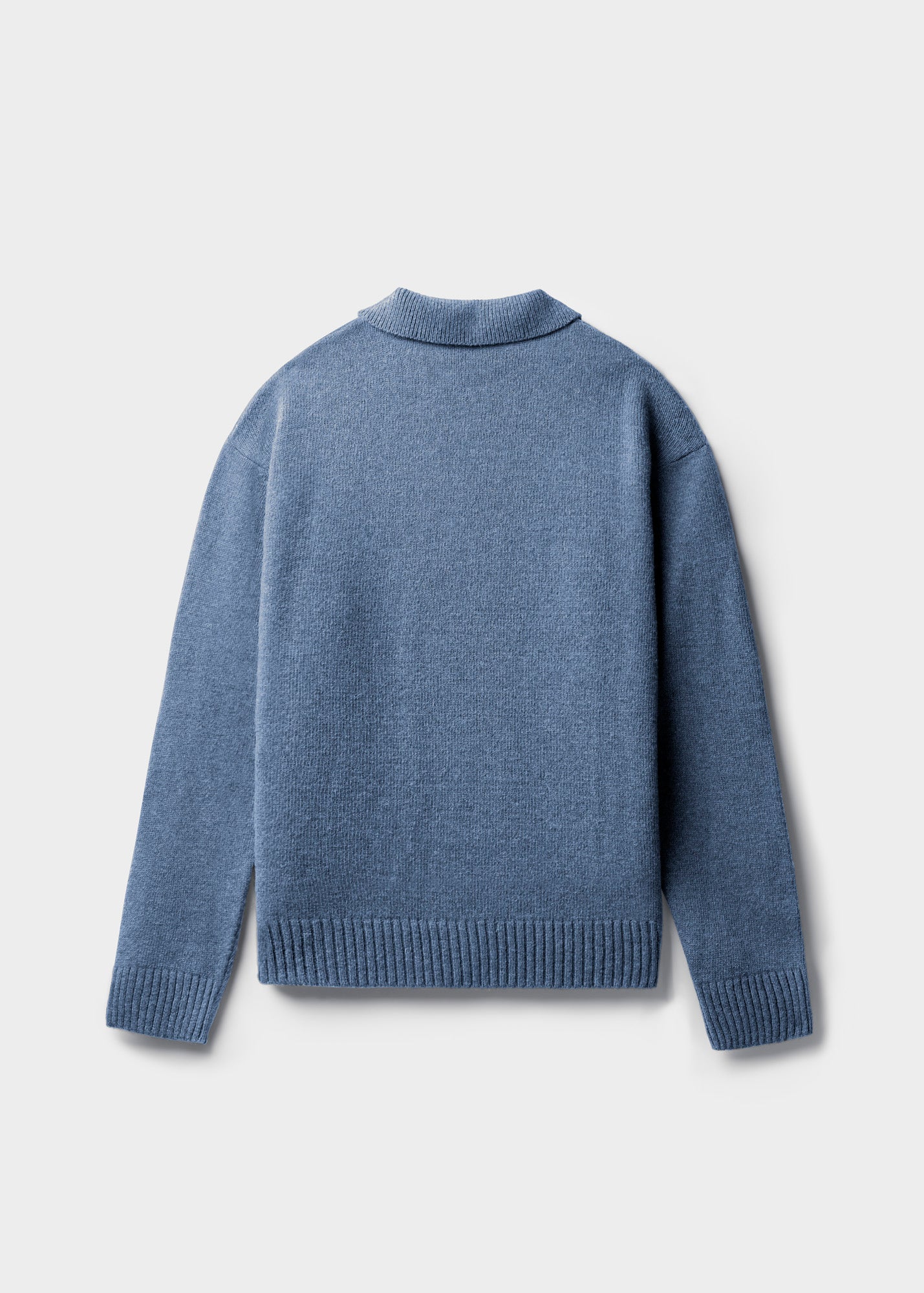 Wool Polo Sweater