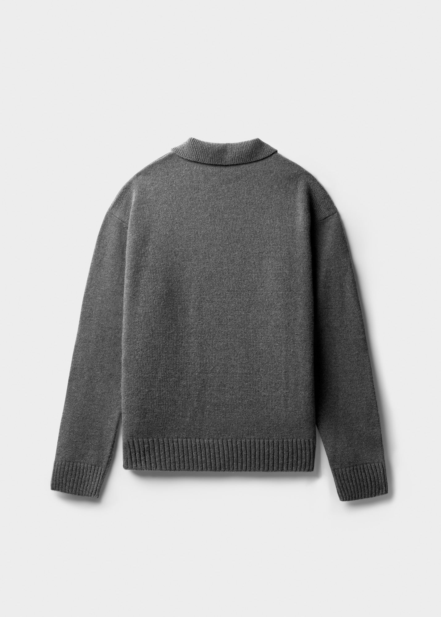 Wool Polo Sweater