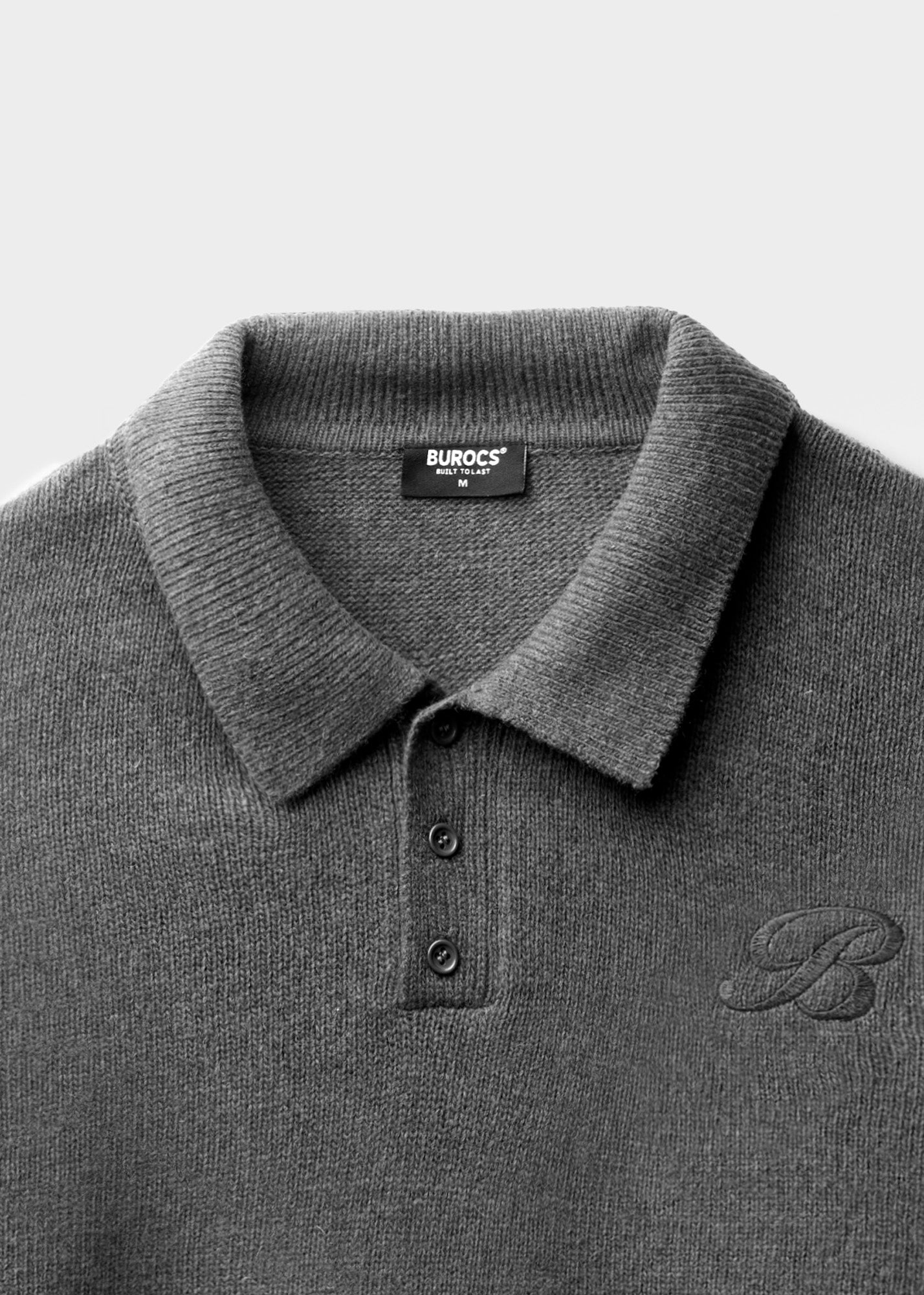 Wool Polo Sweater