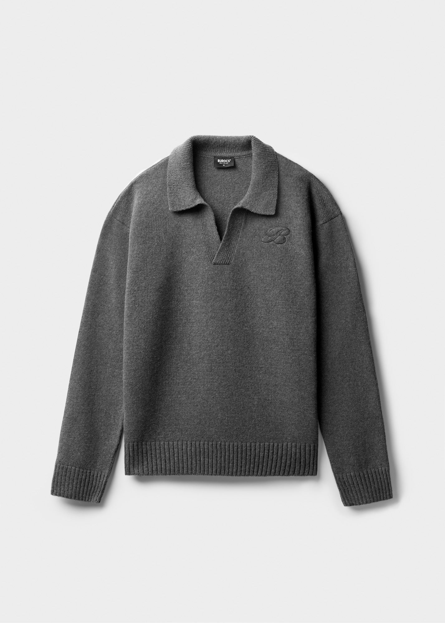 Wool Polo Sweater