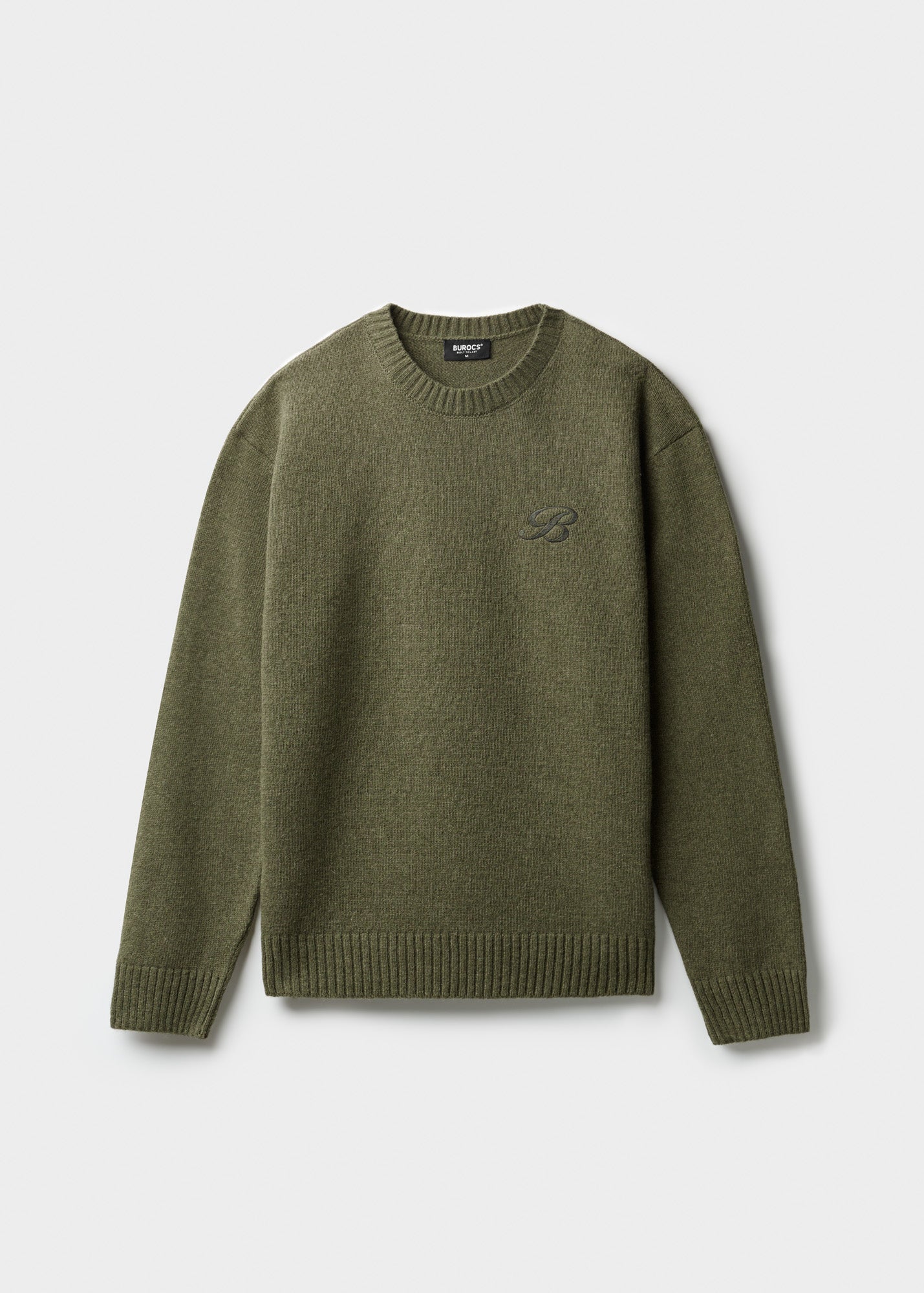 Wool Knitted Crewneck Sweater