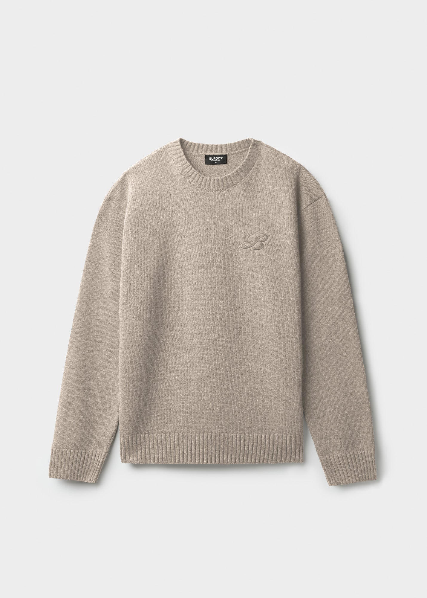 Wool Knitted Crewneck Sweater