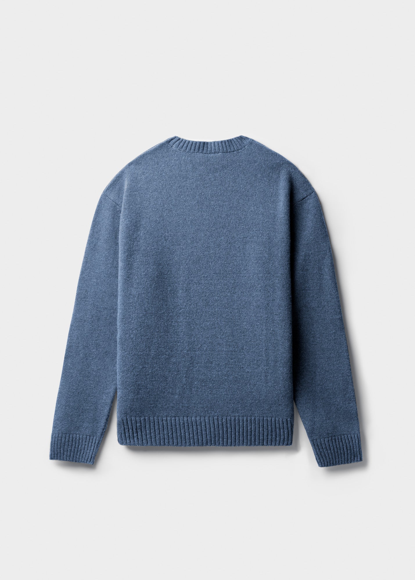 Wool Knitted Crewneck Sweater