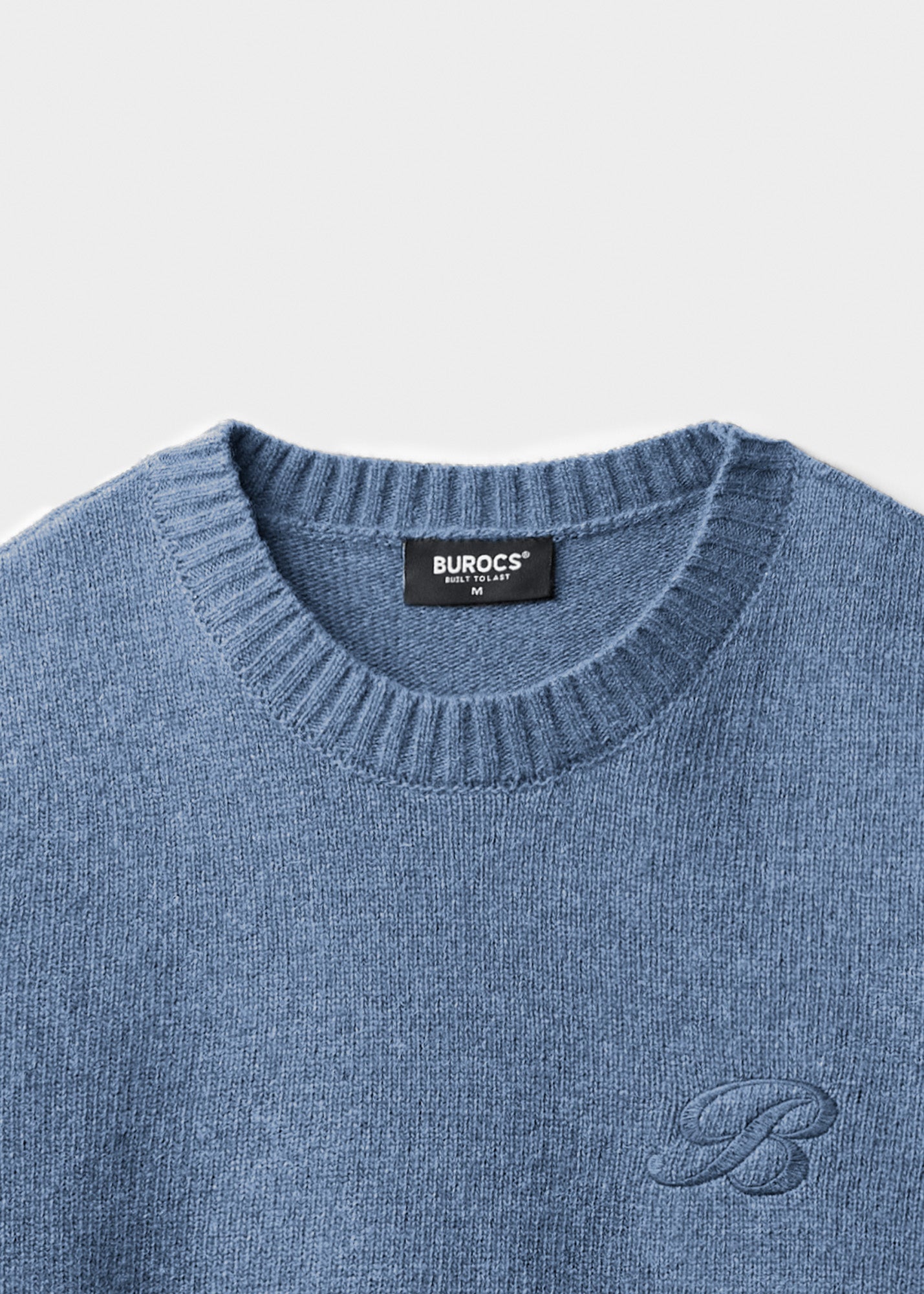 Wool Knitted Crewneck Sweater