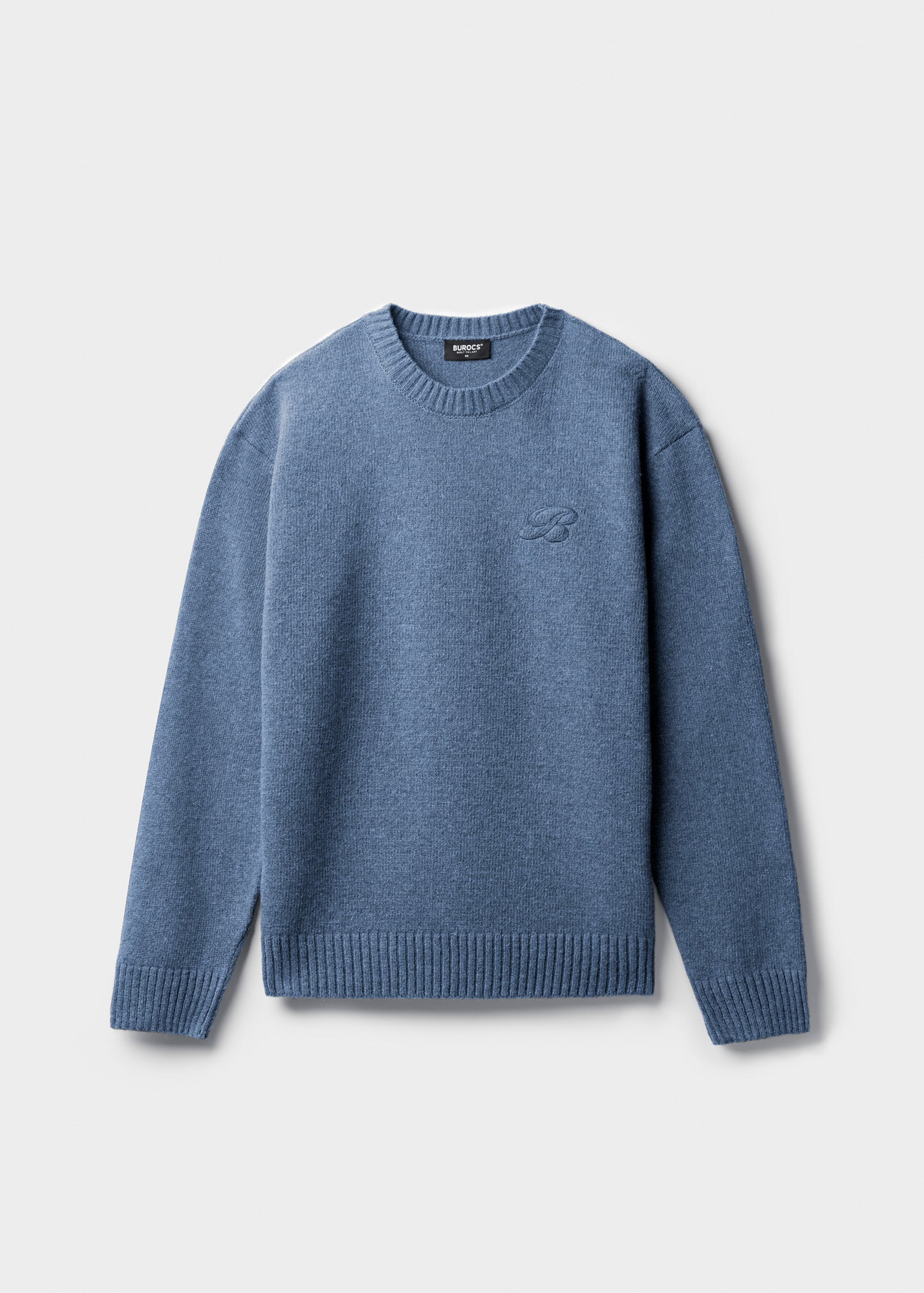 Wool Knitted Crewneck Sweater