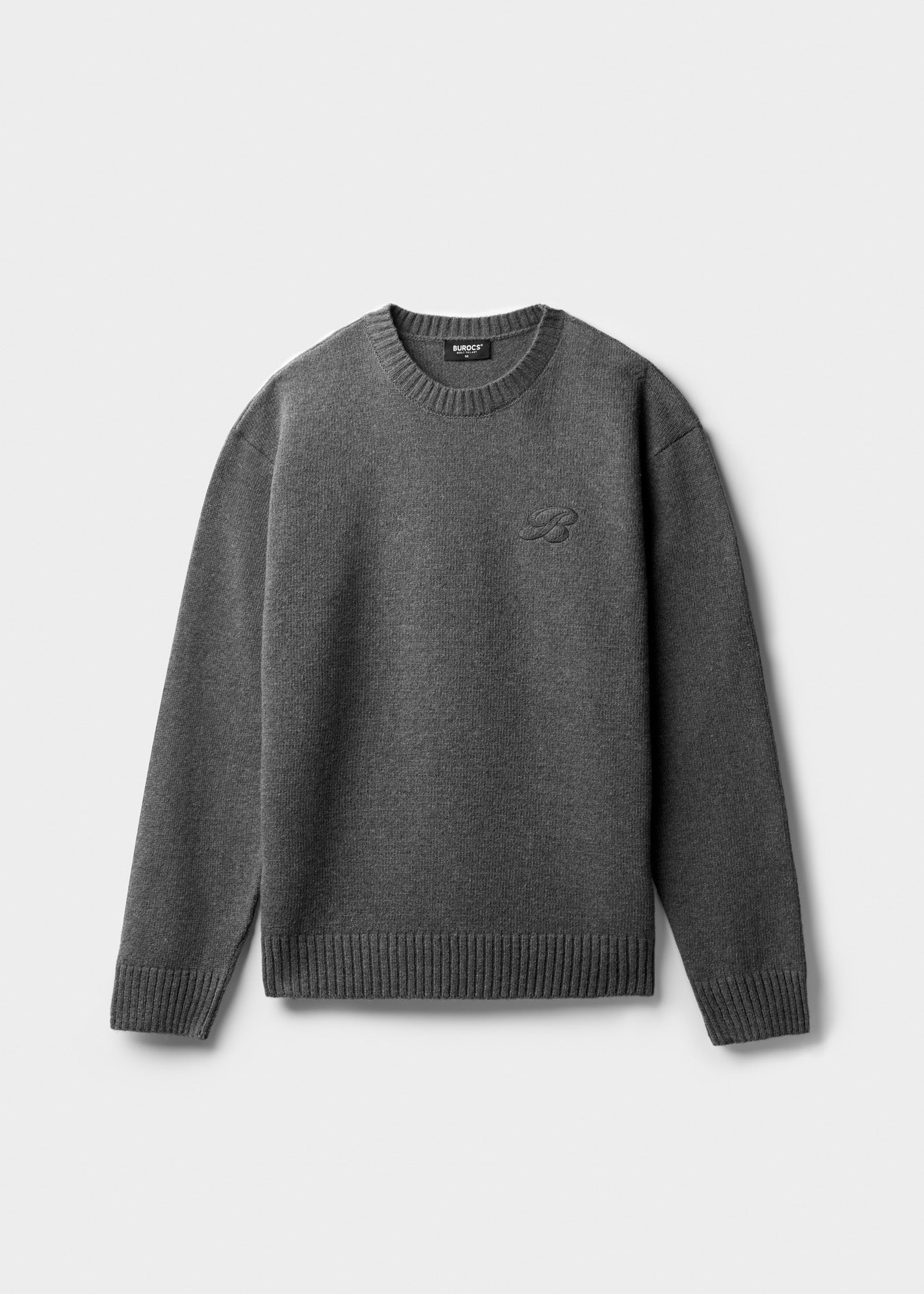 Wool Knitted Crewneck Sweater