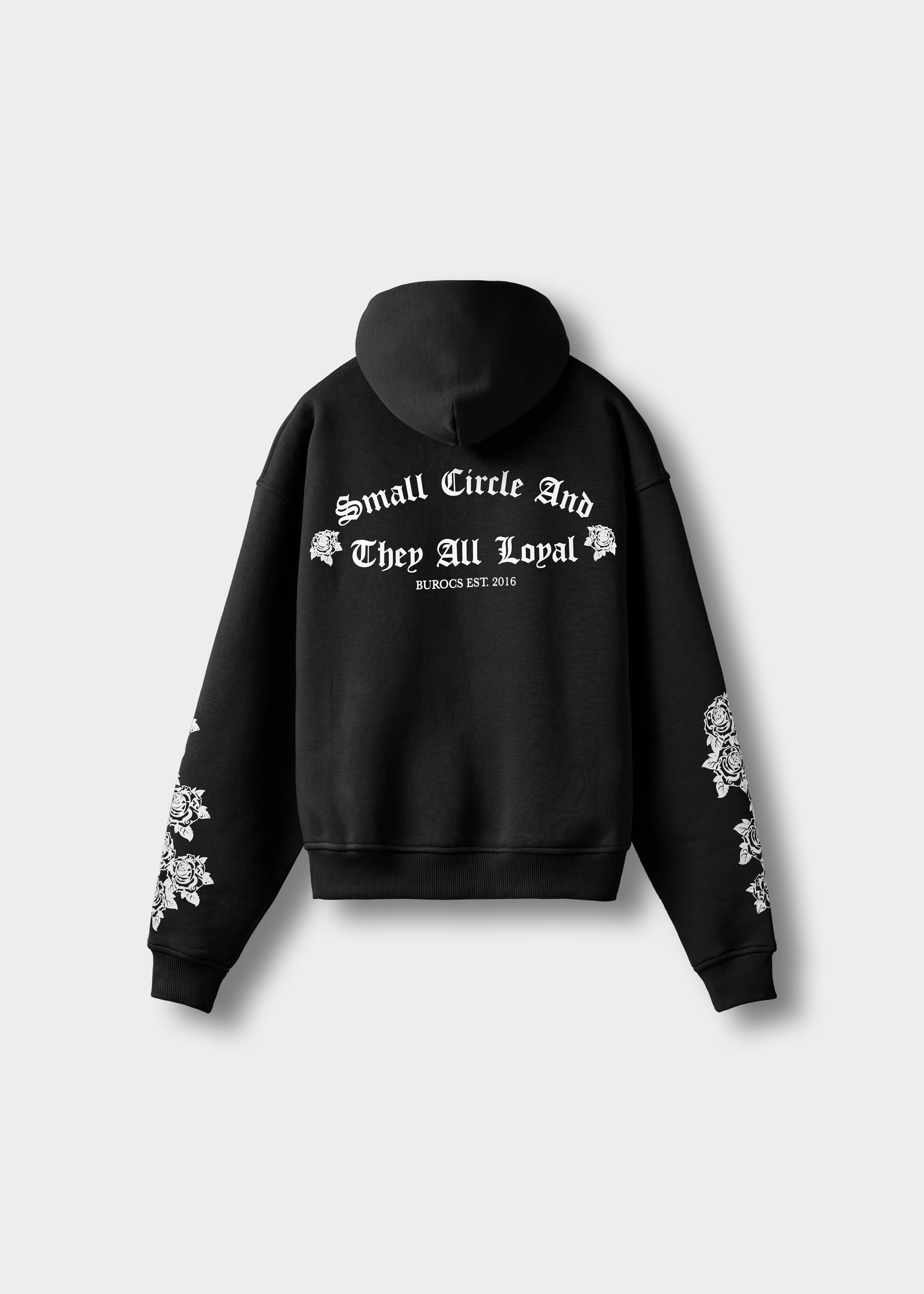 Roses Zip-Hoodie