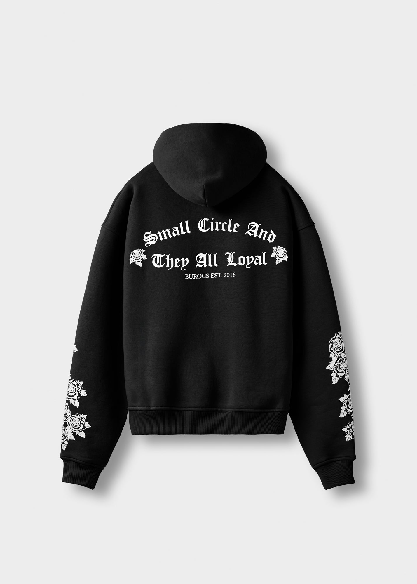 Roses Zip-Hoodie